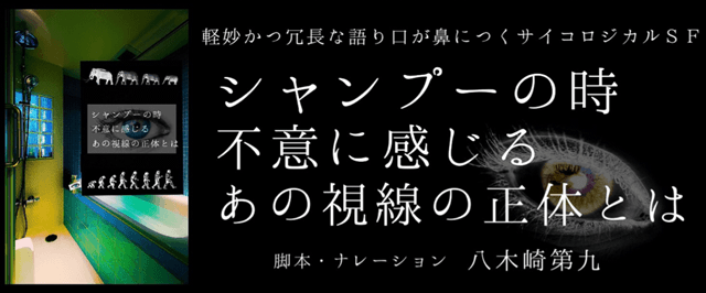 シャンプーの時、不意に感じるあの視線の正体とは　＜怪談朗読チャンネル＞