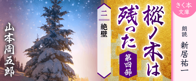 樅ノ木は残った 第四部 <二>絶壁