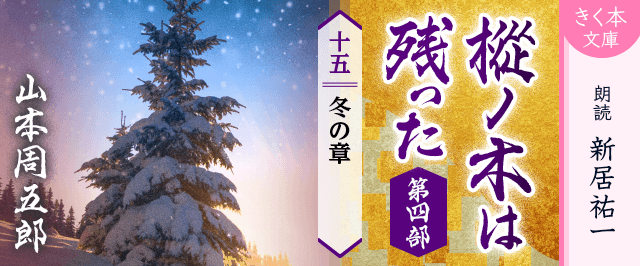 樅ノ木は残った 第四部 <十五>冬の章