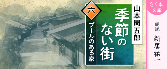 季節のない街＜六＞プールのある家