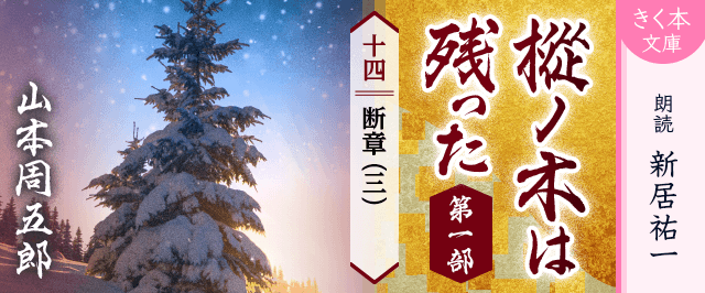 樅ノ木は残った 第一部 <十四>断章(三)