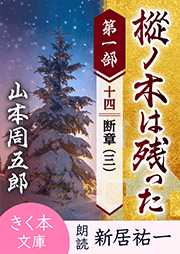 樅ノ木は残った 第一部 <十四>断章(三)